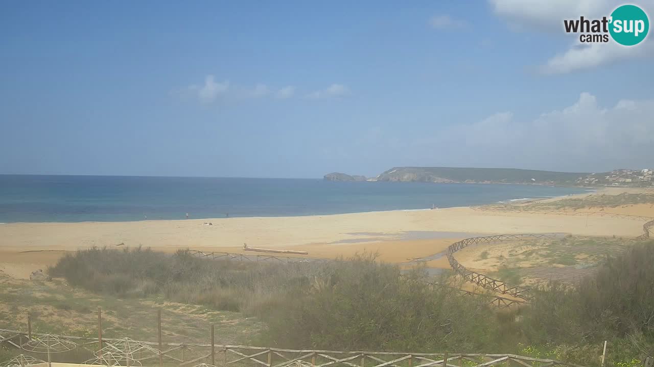 Spletna kamera Torre dei Corsari – Pogled v živo na plažo s Punta Usai