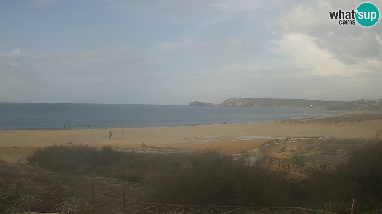 Webcam Torre dei Corsari – Liveblick auf den Strand von Punta Usai