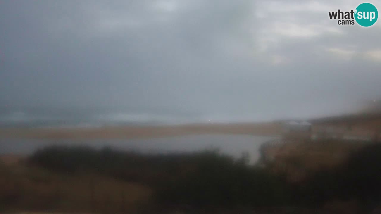 Webcam Torre dei Corsari – Vista live sulla spiaggia da Punta Usai