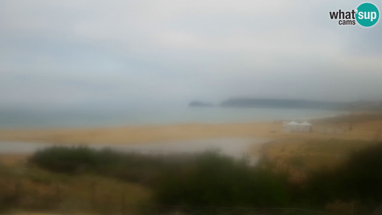 Web kamera Torre dei Corsari – Pogled uživo na plažu s Punta Usai