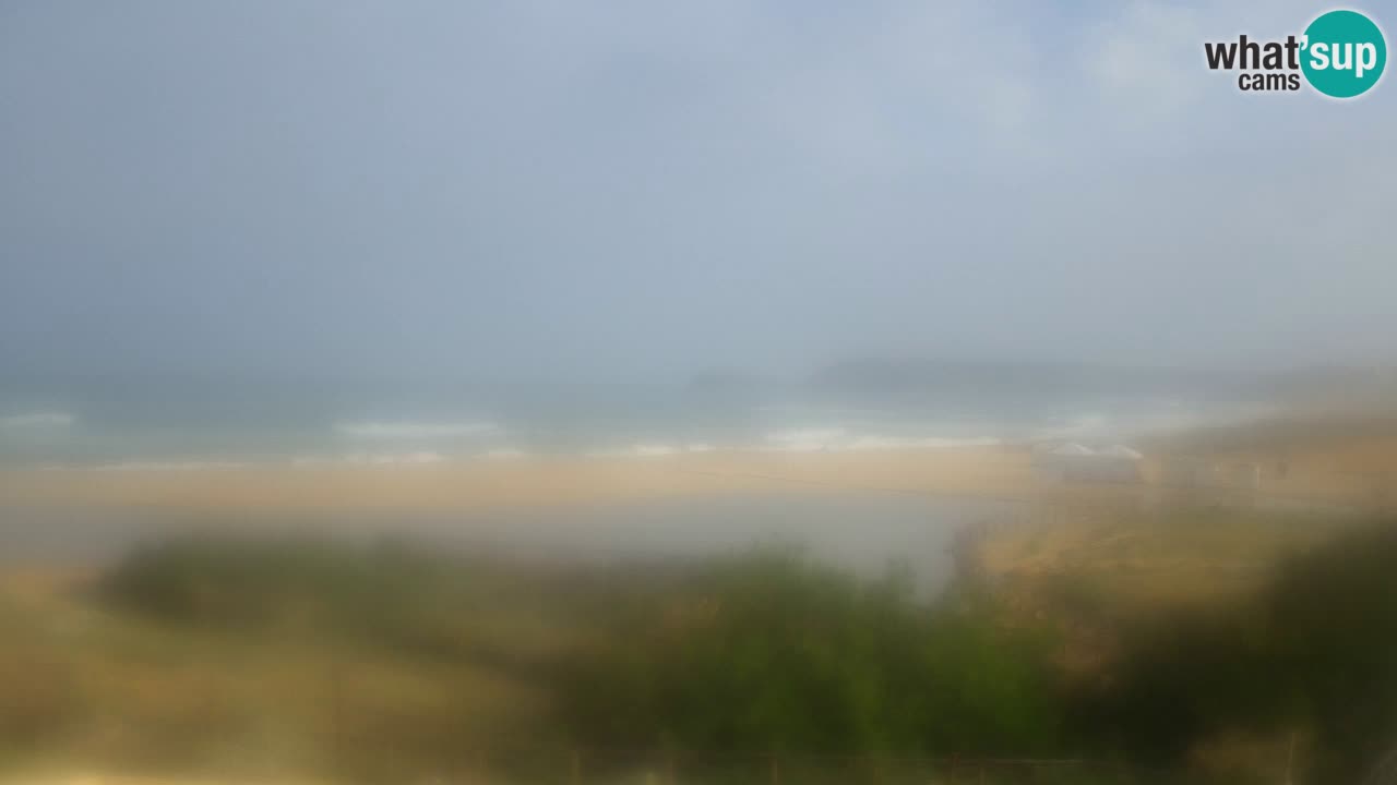 Cámara web Torre dei Corsari – Vista en directo de la playa desde Punta Usai