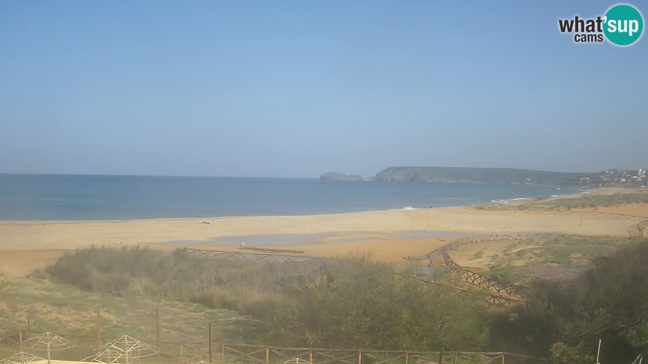 Webcam Torre dei Corsari – Live Beach View from Punta Usai