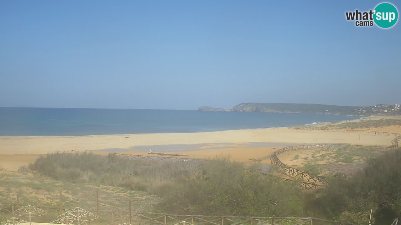 Spletna kamera Torre dei Corsari – Pogled v živo na plažo s Punta Usai