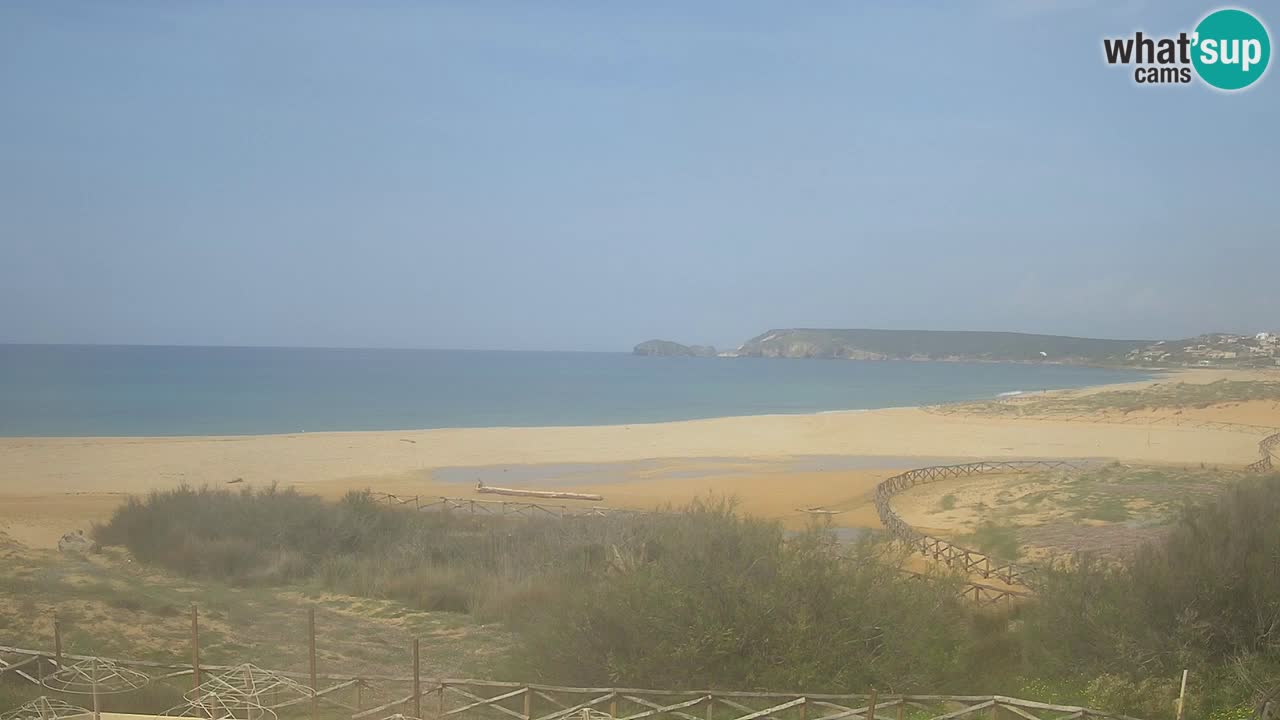 Webcam Torre dei Corsari – Vista live sulla spiaggia da Punta Usai