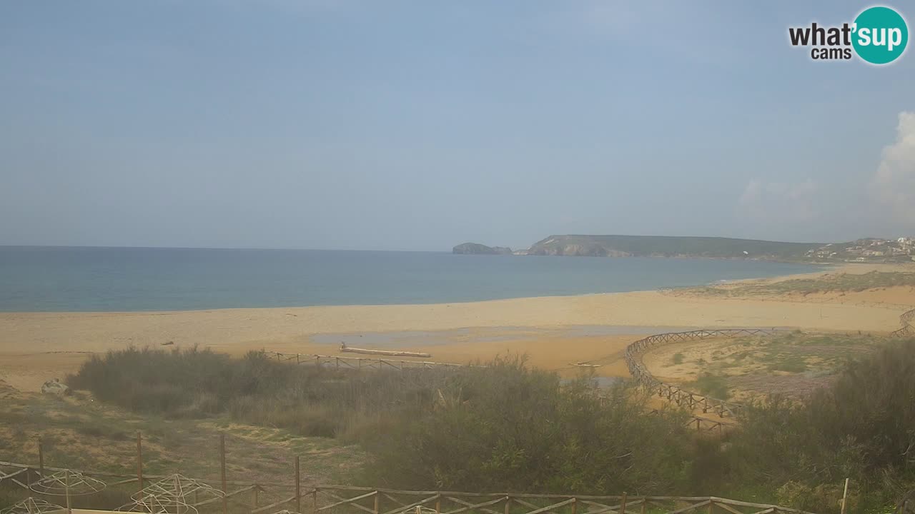 Cámara web Torre dei Corsari – Vista en directo de la playa desde Punta Usai