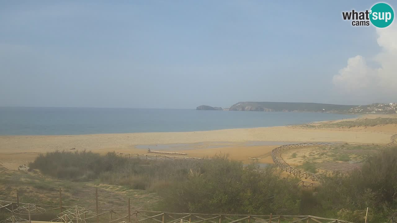 Webcam Torre dei Corsari – Vista live sulla spiaggia da Punta Usai