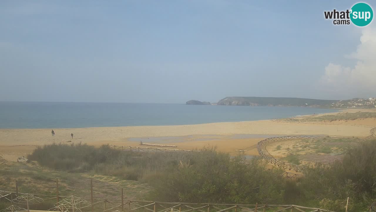 Webcam Torre dei Corsari – Vue en direct sur la plage depuis Punta Usai