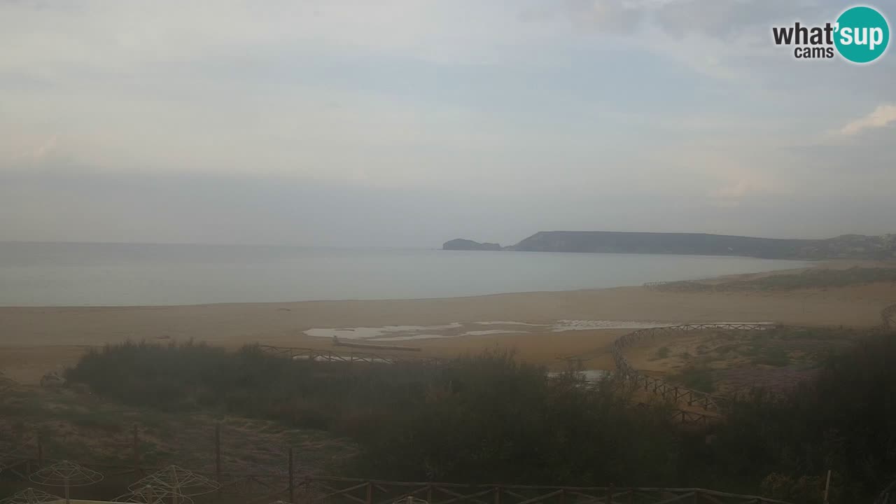 Cámara web Torre dei Corsari – Vista en directo de la playa desde Punta Usai