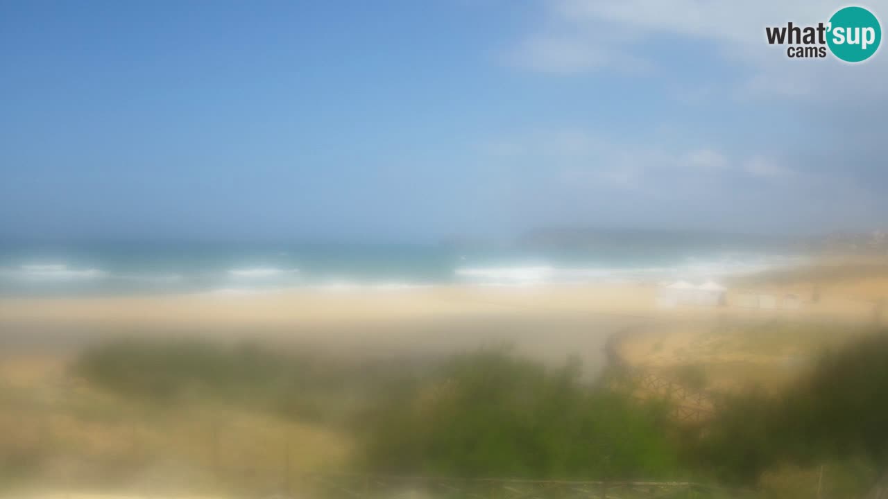 Webcam Torre dei Corsari – Live Beach View from Punta Usai