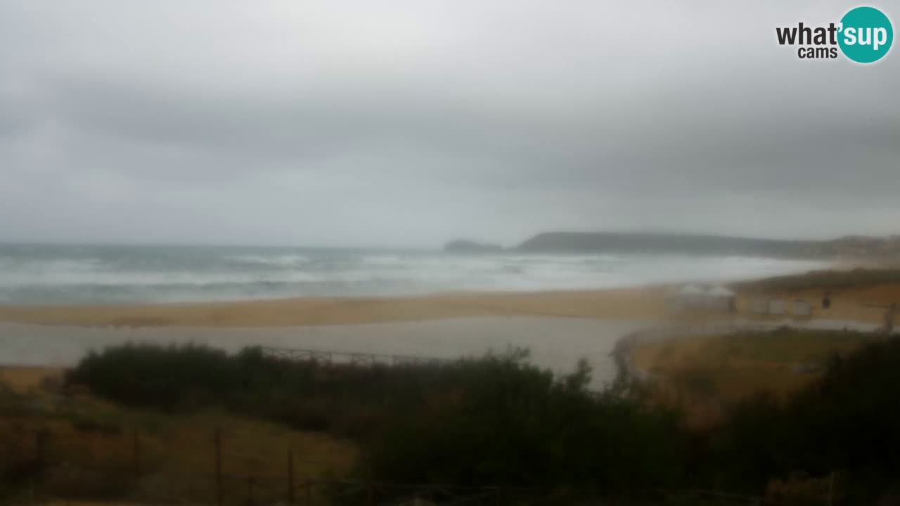 Webcam Torre dei Corsari – Liveblick auf den Strand von Punta Usai