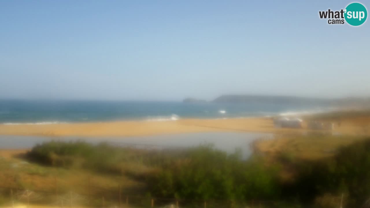 Webcam Torre dei Corsari – Live Beach View from Punta Usai