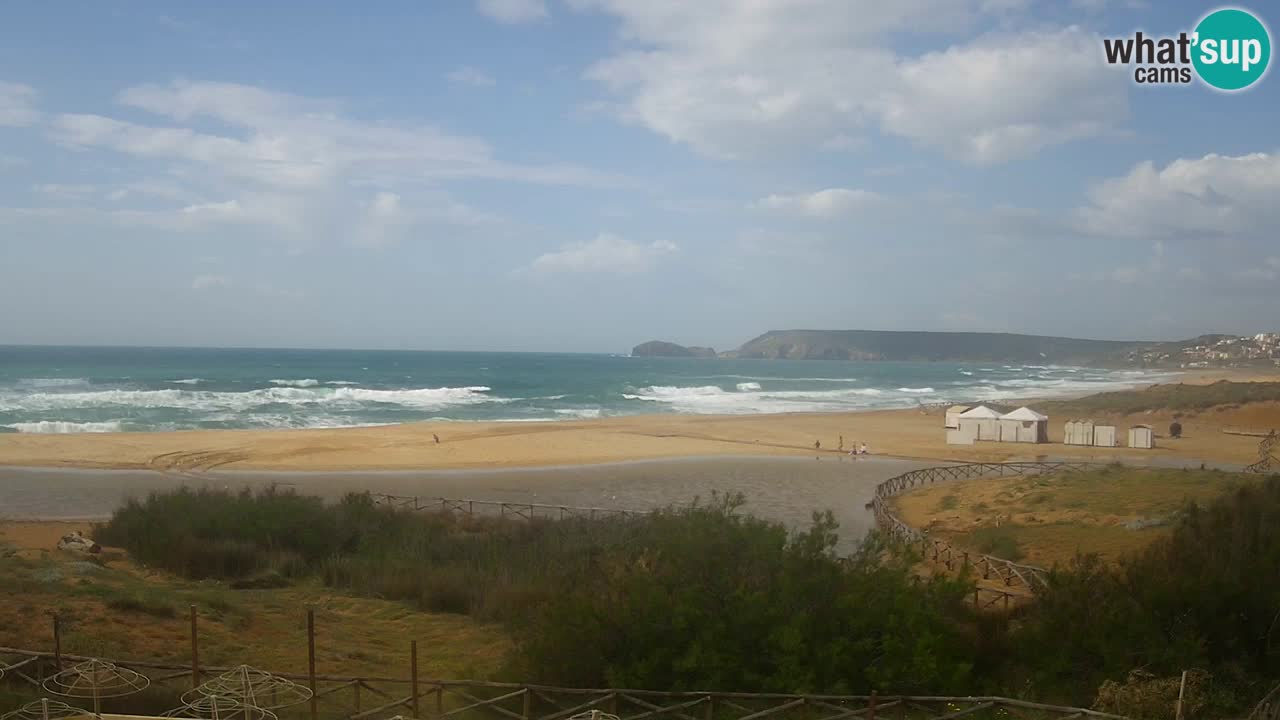 Webcam Torre dei Corsari – Vue en direct sur la plage depuis Punta Usai