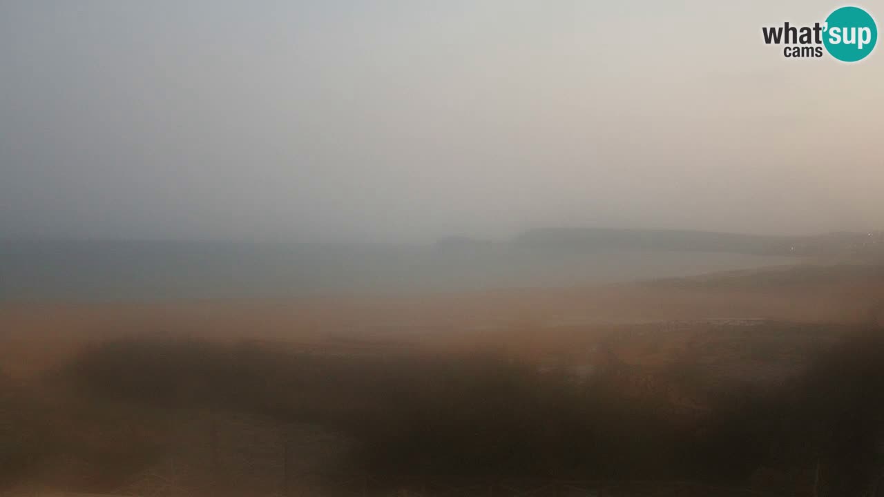 Web kamera Torre dei Corsari – Pogled uživo na plažu s Punta Usai