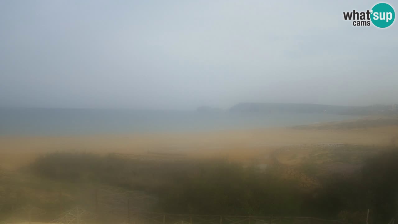 Webcam Torre dei Corsari – Liveblick auf den Strand von Punta Usai