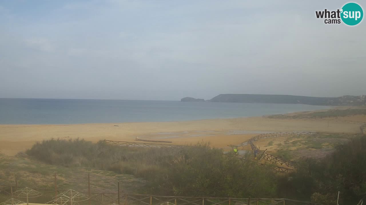 Webcam Torre dei Corsari – Vista live sulla spiaggia da Punta Usai