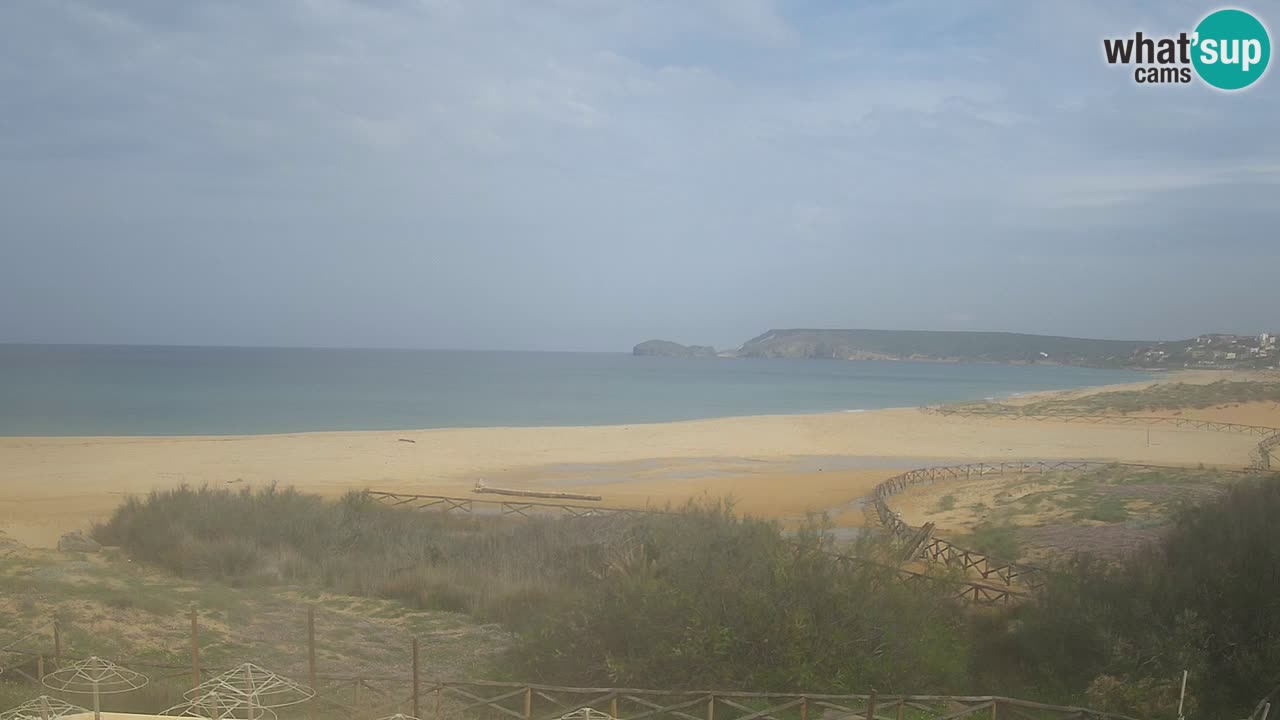 Webcam Torre dei Corsari – Liveblick auf den Strand von Punta Usai
