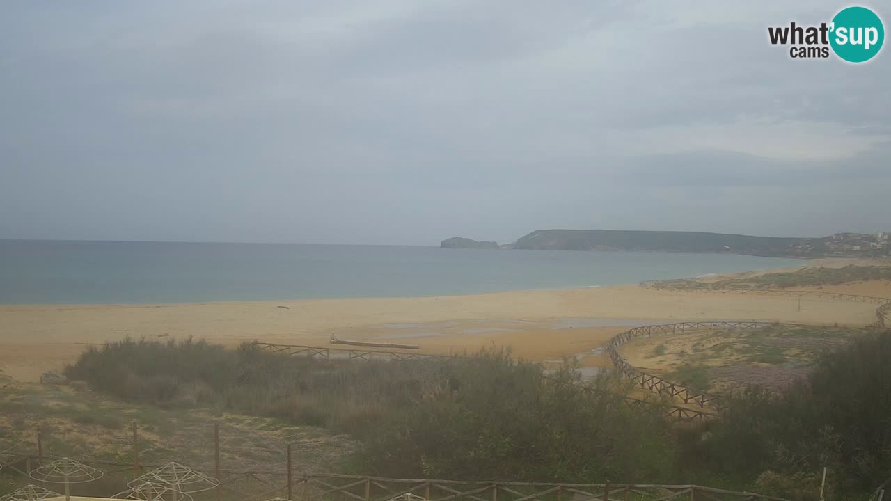 Webcam Torre dei Corsari – Vue en direct sur la plage depuis Punta Usai