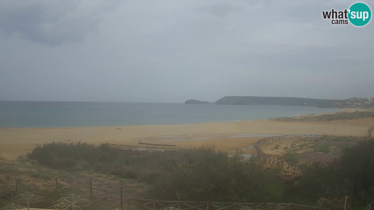 Web kamera Torre dei Corsari – Pogled uživo na plažu s Punta Usai