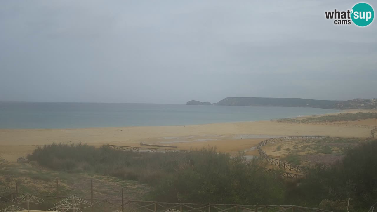 Webcam Torre dei Corsari – Vista live sulla spiaggia da Punta Usai