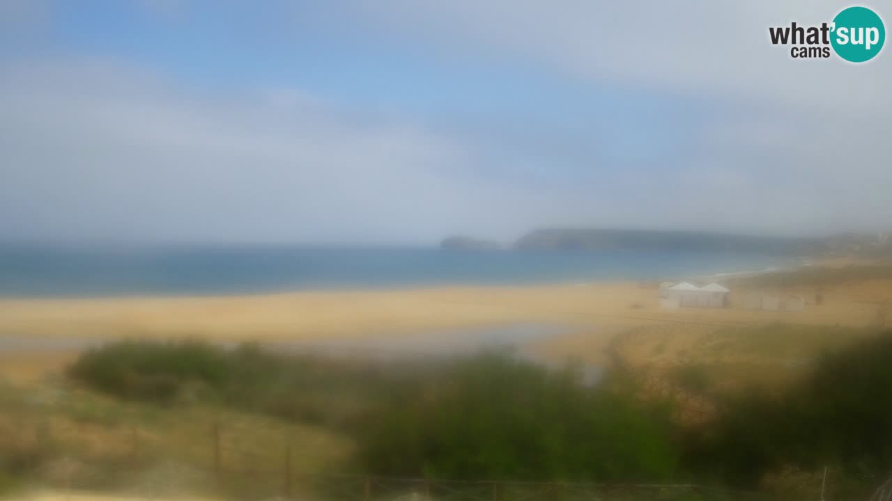 Cámara web Torre dei Corsari – Vista en directo de la playa desde Punta Usai
