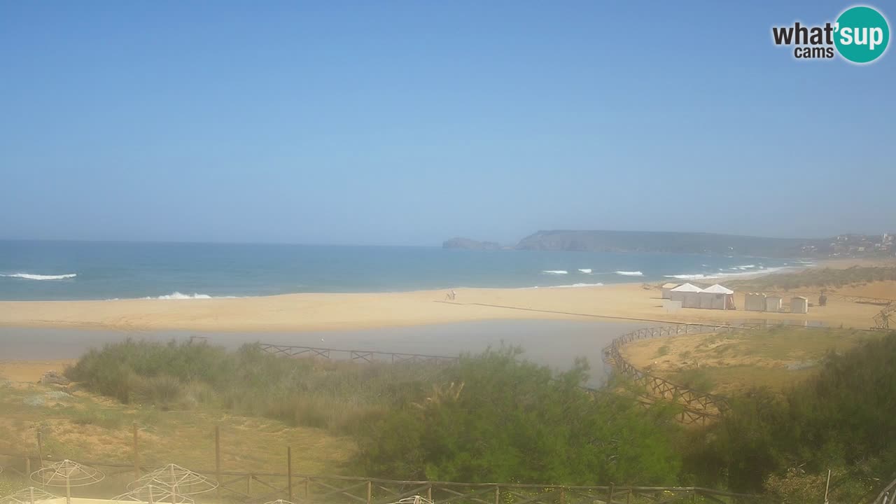 Webcam Torre dei Corsari – Live Beach View from Punta Usai
