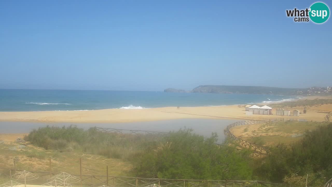Webcam Torre dei Corsari – Live Beach View from Punta Usai