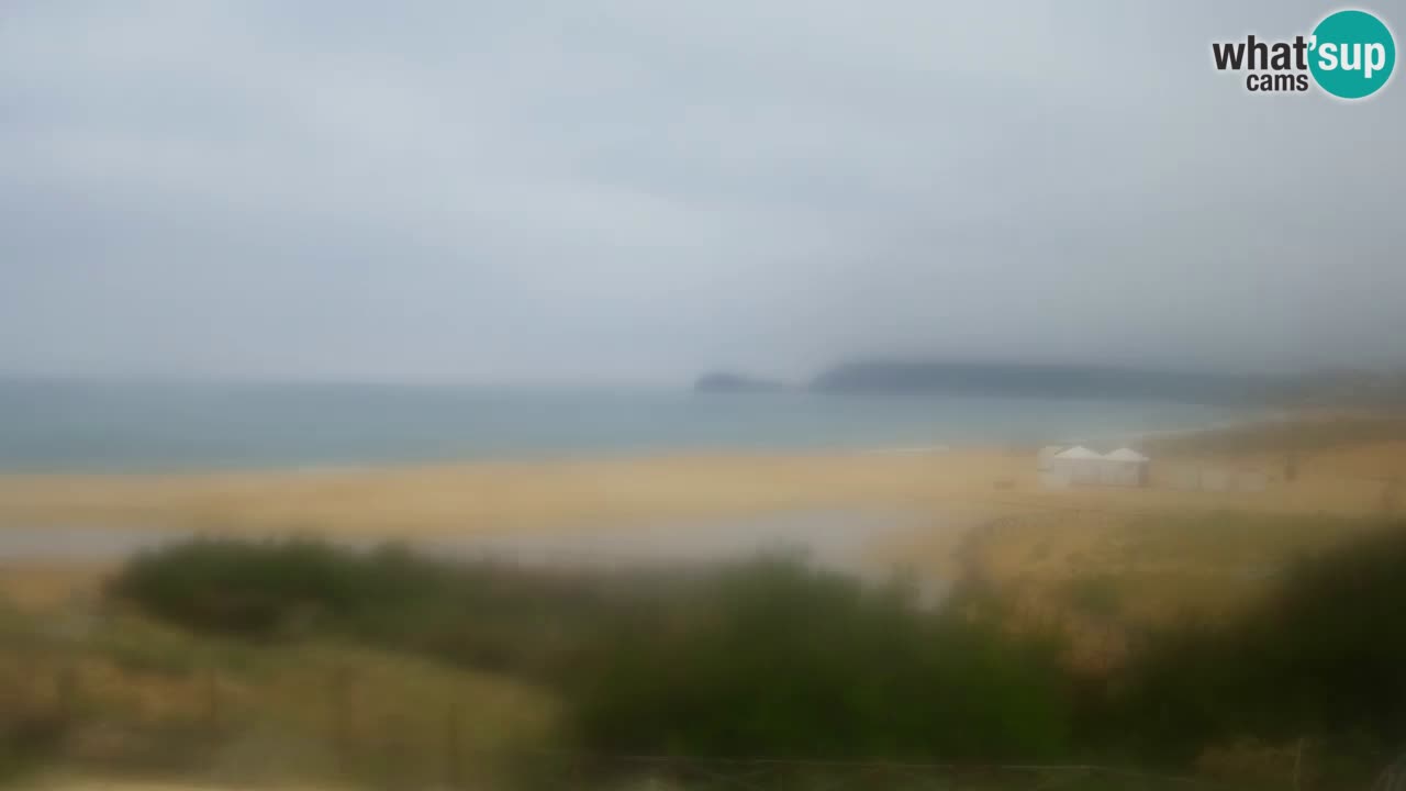 Webcam Torre dei Corsari – Liveblick auf den Strand von Punta Usai