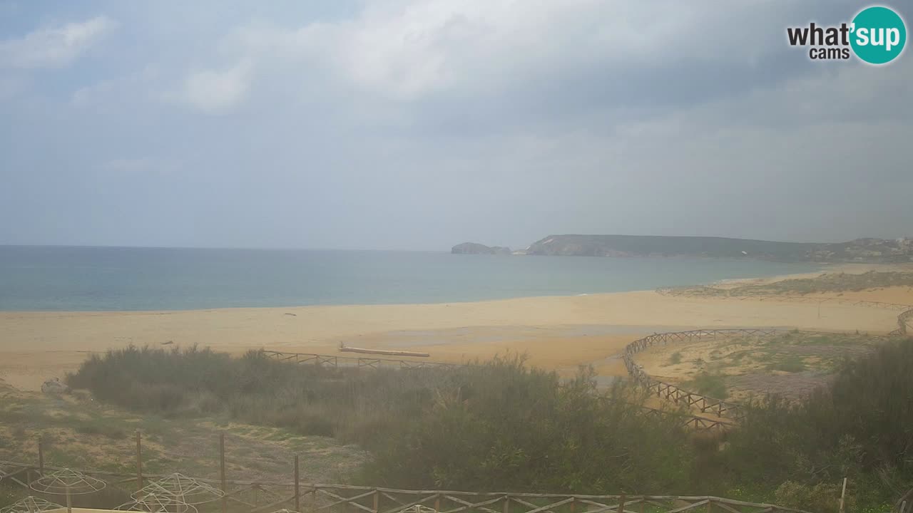 Webcam Torre dei Corsari – Vista live sulla spiaggia da Punta Usai