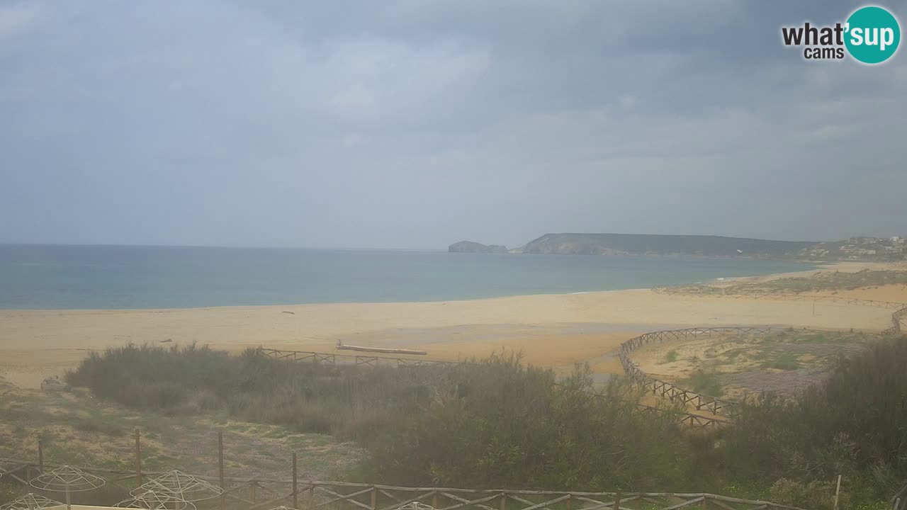 Webcam Torre dei Corsari – Vista live sulla spiaggia da Punta Usai