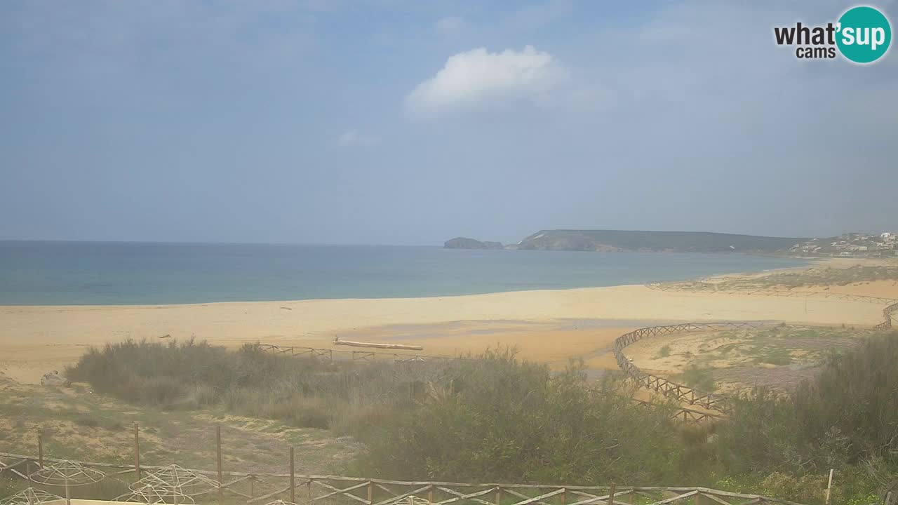Webcam Torre dei Corsari – Vista live sulla spiaggia da Punta Usai