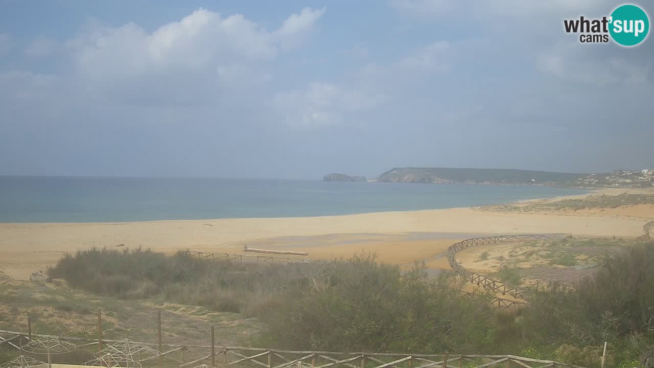 Webcam Torre dei Corsari – Vue en direct sur la plage depuis Punta Usai