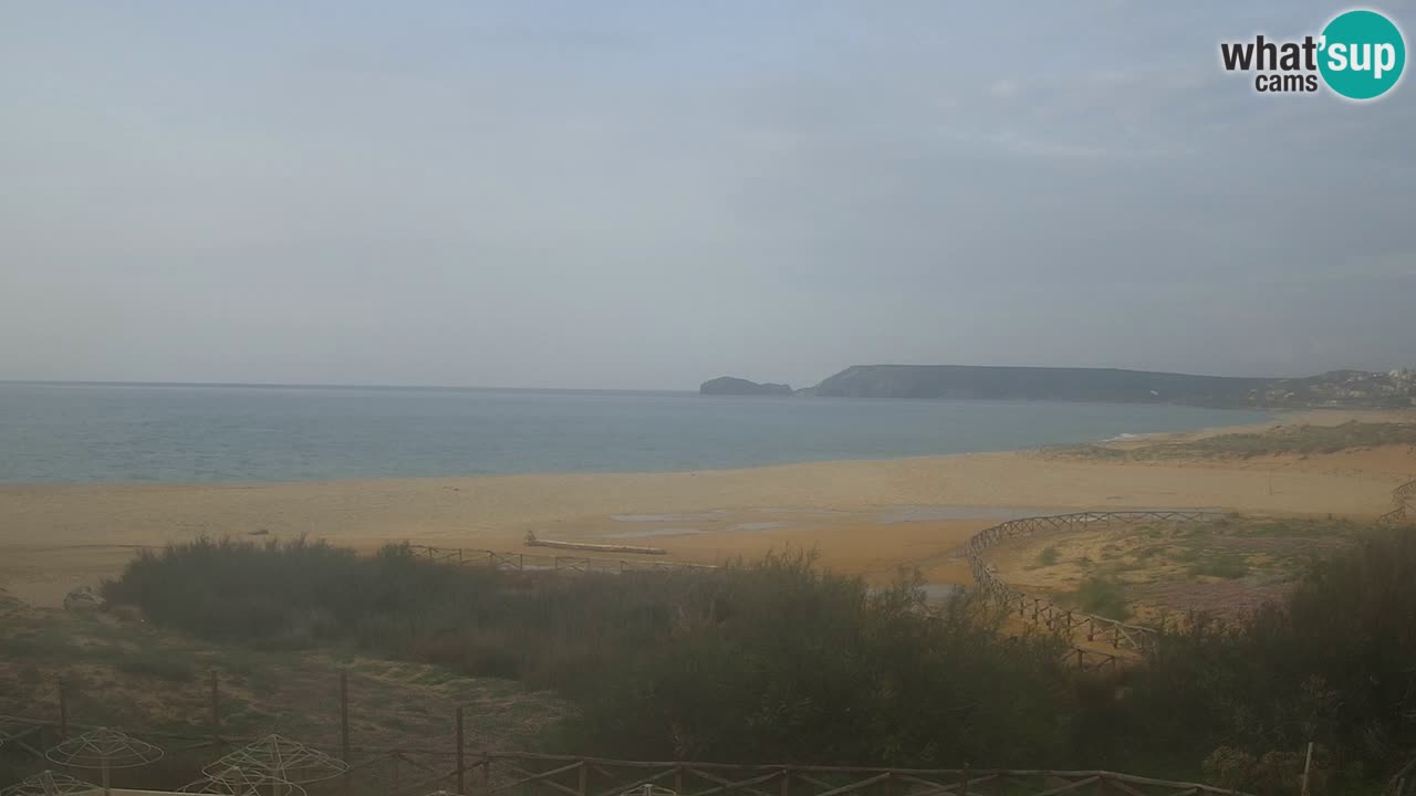 Web kamera Torre dei Corsari – Pogled uživo na plažu s Punta Usai