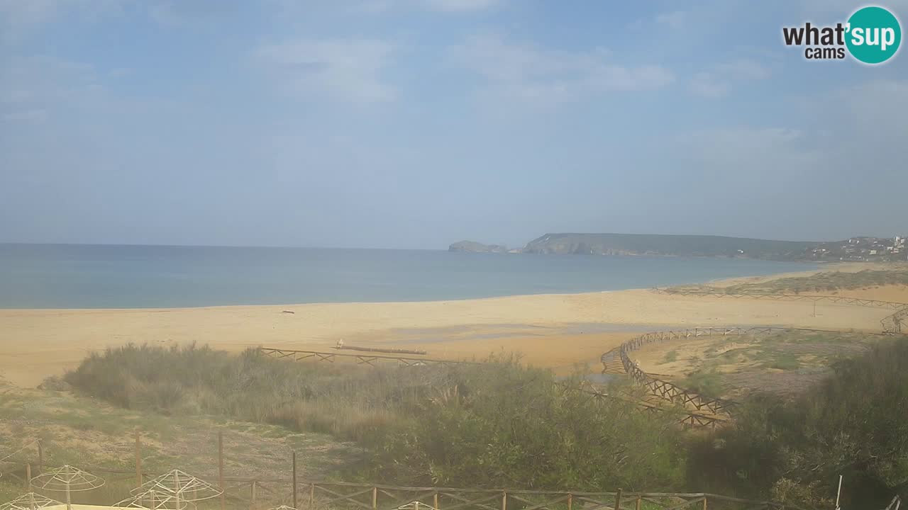 Webcam Torre dei Corsari – Live Beach View from Punta Usai