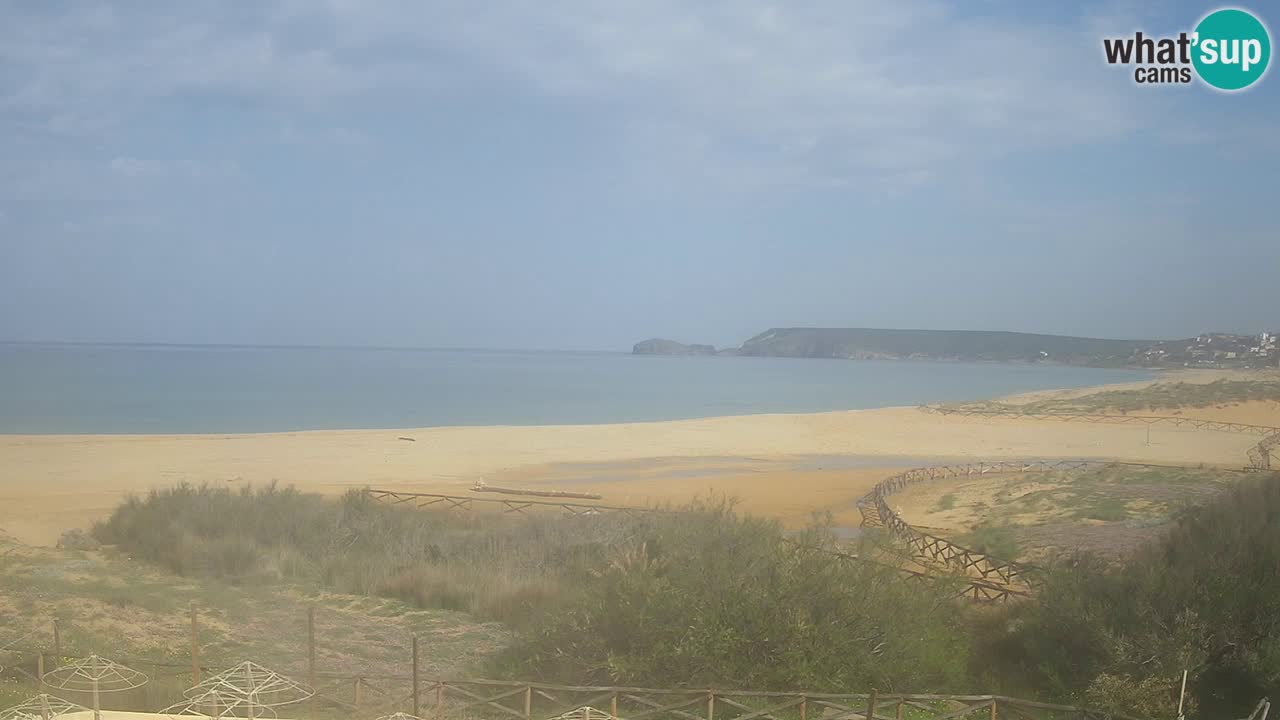 Webcam Torre dei Corsari – Vista live sulla spiaggia da Punta Usai
