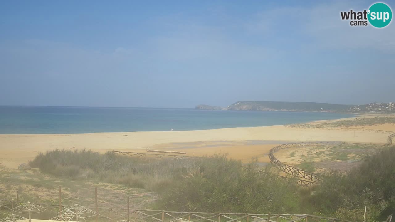Webcam Torre dei Corsari – Liveblick auf den Strand von Punta Usai