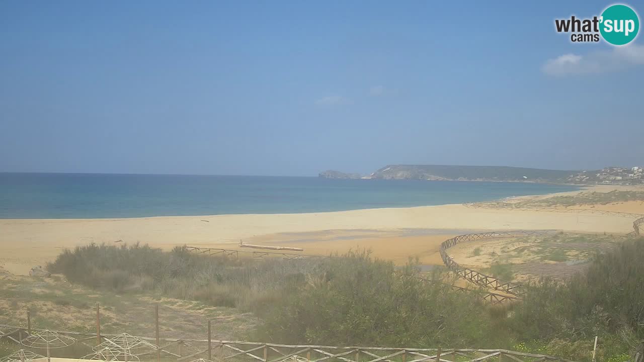 Webcam Torre dei Corsari – Live Beach View from Punta Usai