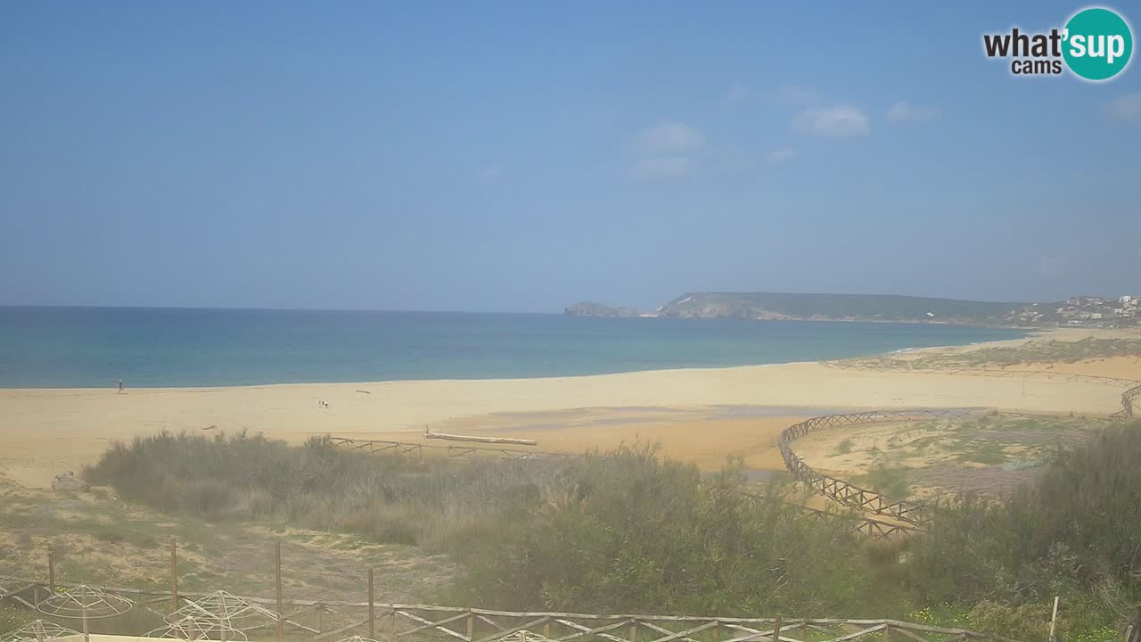 Webcam Torre dei Corsari – Live Beach View from Punta Usai