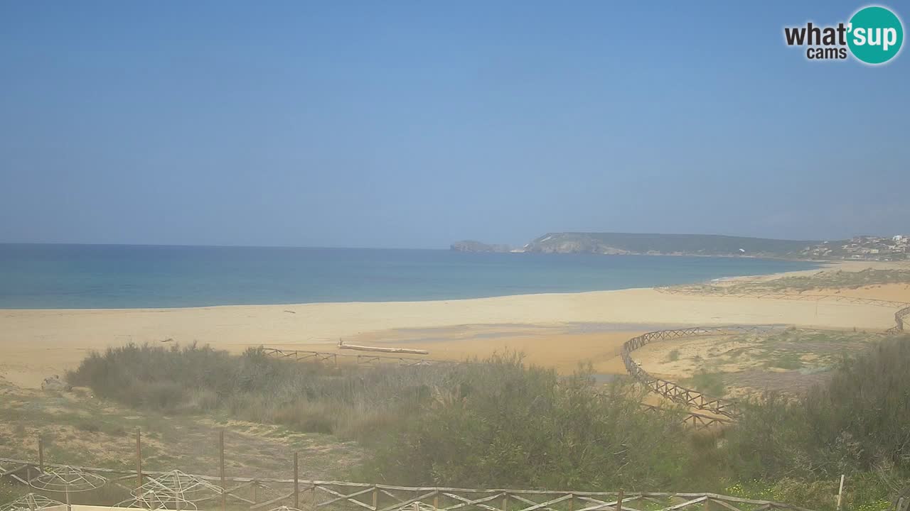 Webcam Torre dei Corsari – Live Beach View from Punta Usai