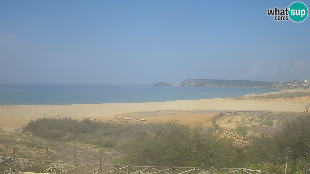 Webcam Torre dei Corsari – Vue en direct sur la plage depuis Punta Usai