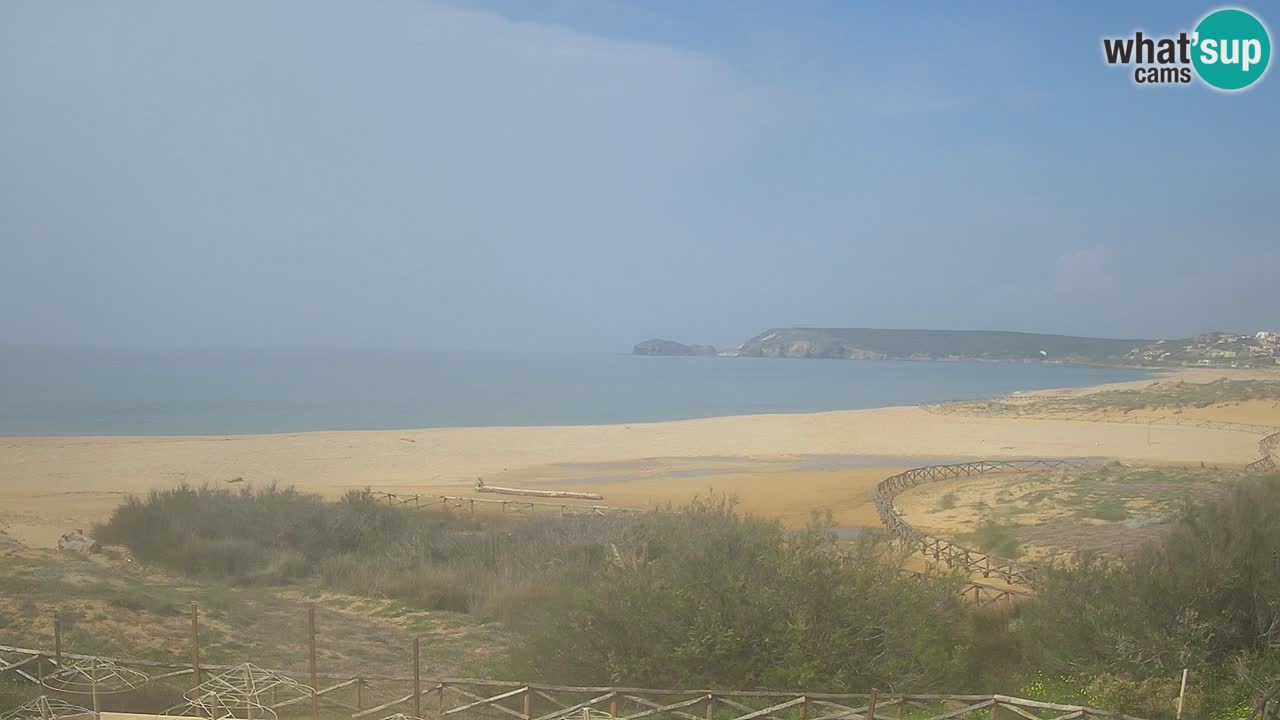 Webcam Torre dei Corsari – Live Beach View from Punta Usai