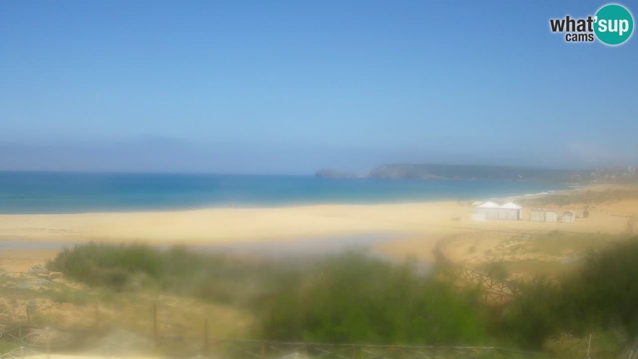 Webcam Torre dei Corsari – Live Beach View from Punta Usai