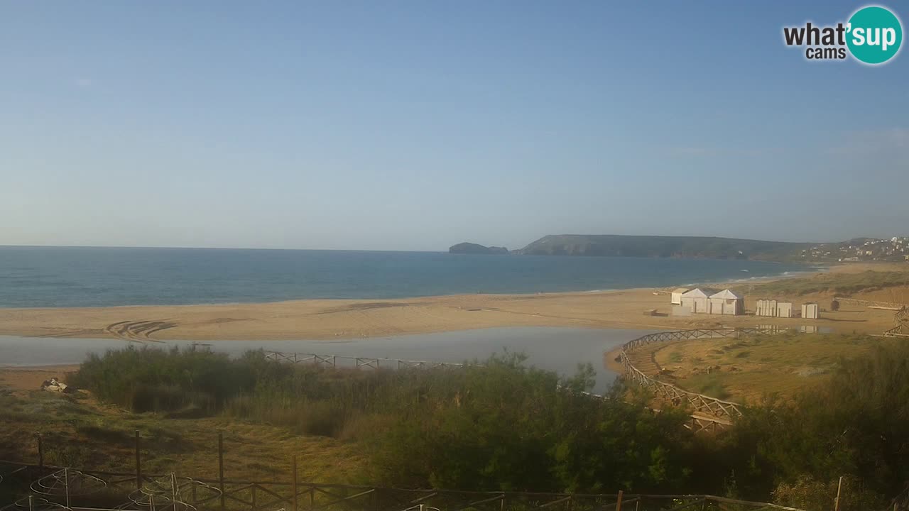 Webcam Torre dei Corsari – Live Beach View from Punta Usai