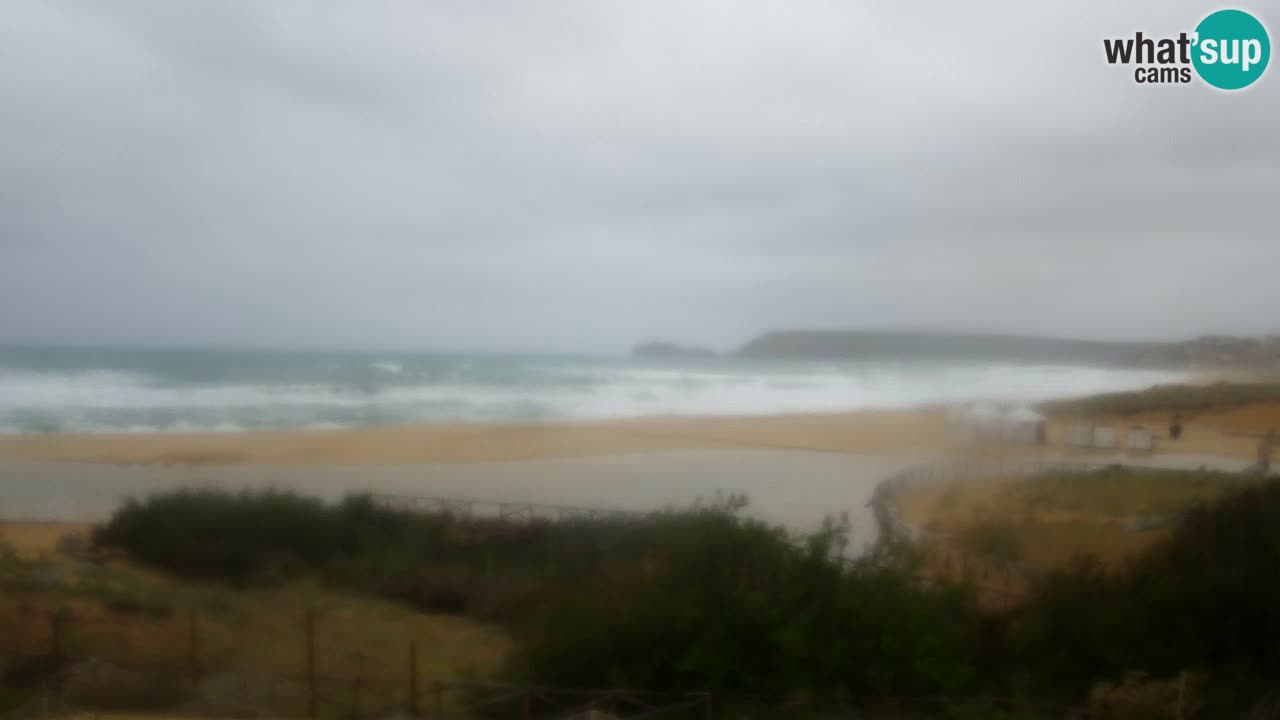 Webcam Torre dei Corsari – Live Beach View from Punta Usai