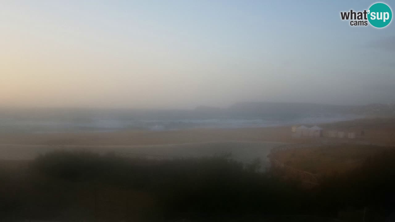 Webcam Torre dei Corsari – Vista live sulla spiaggia da Punta Usai