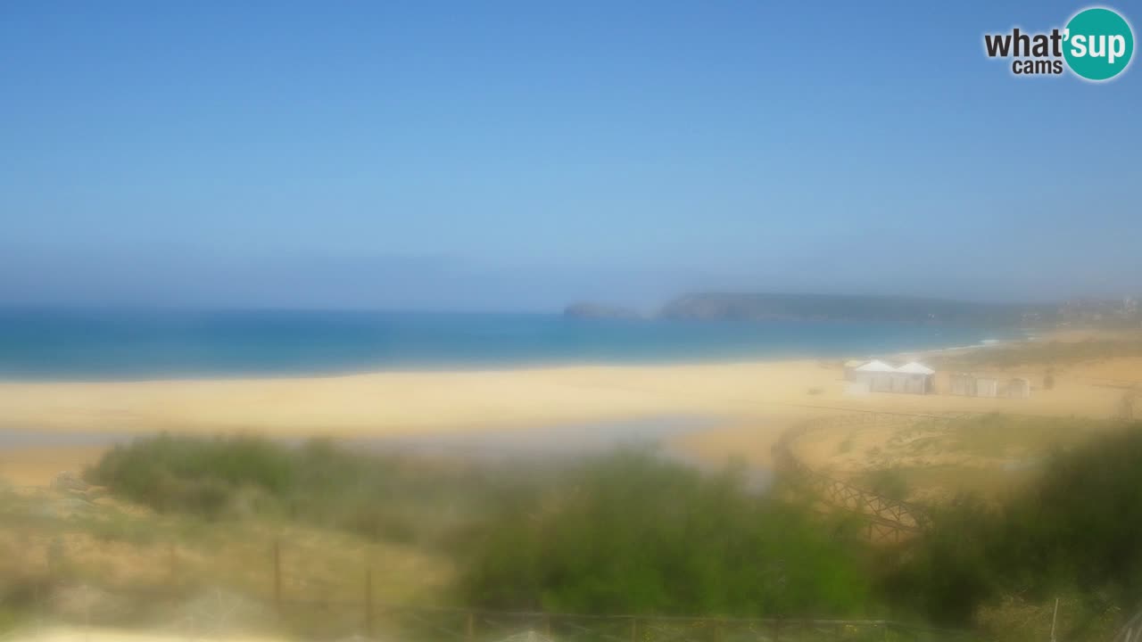 Webcam Torre dei Corsari – Liveblick auf den Strand von Punta Usai