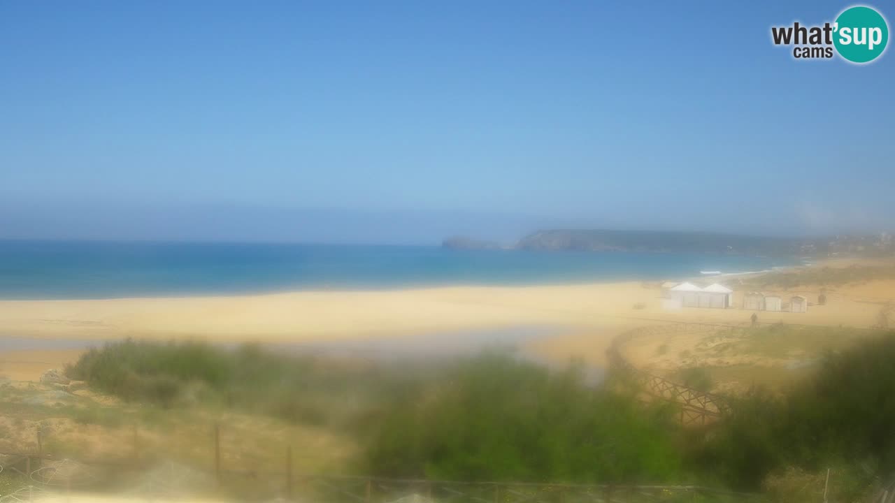 Webcam Torre dei Corsari – Live Beach View from Punta Usai
