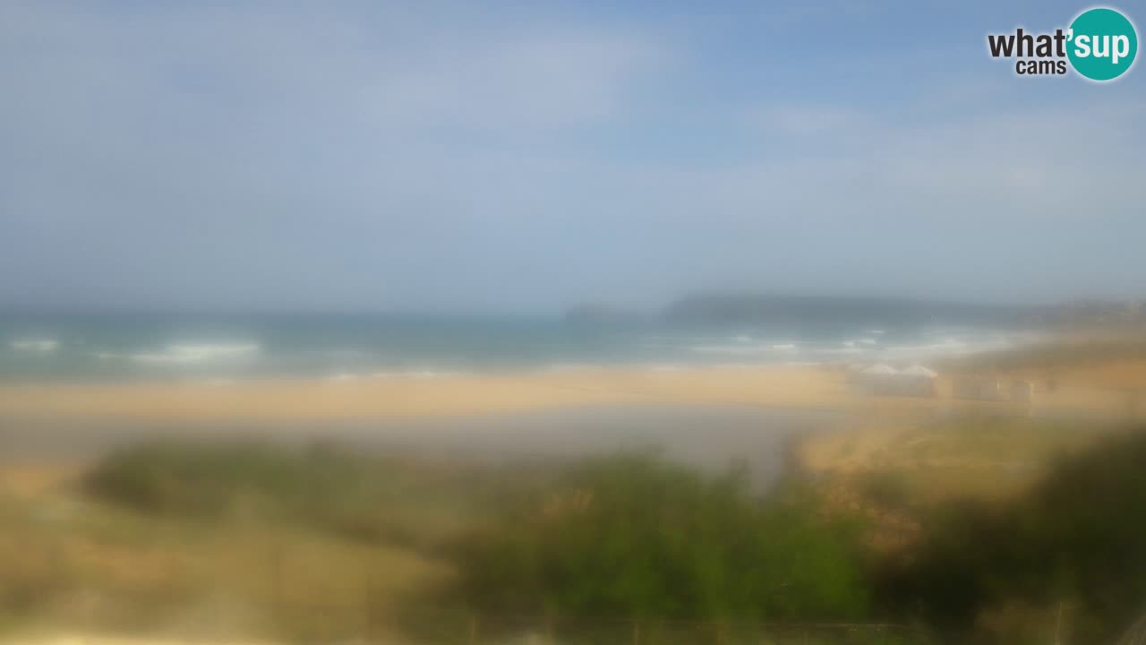 Webcam Torre dei Corsari – Vista live sulla spiaggia da Punta Usai