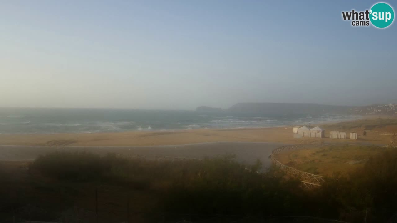 Webcam Torre dei Corsari – Liveblick auf den Strand von Punta Usai