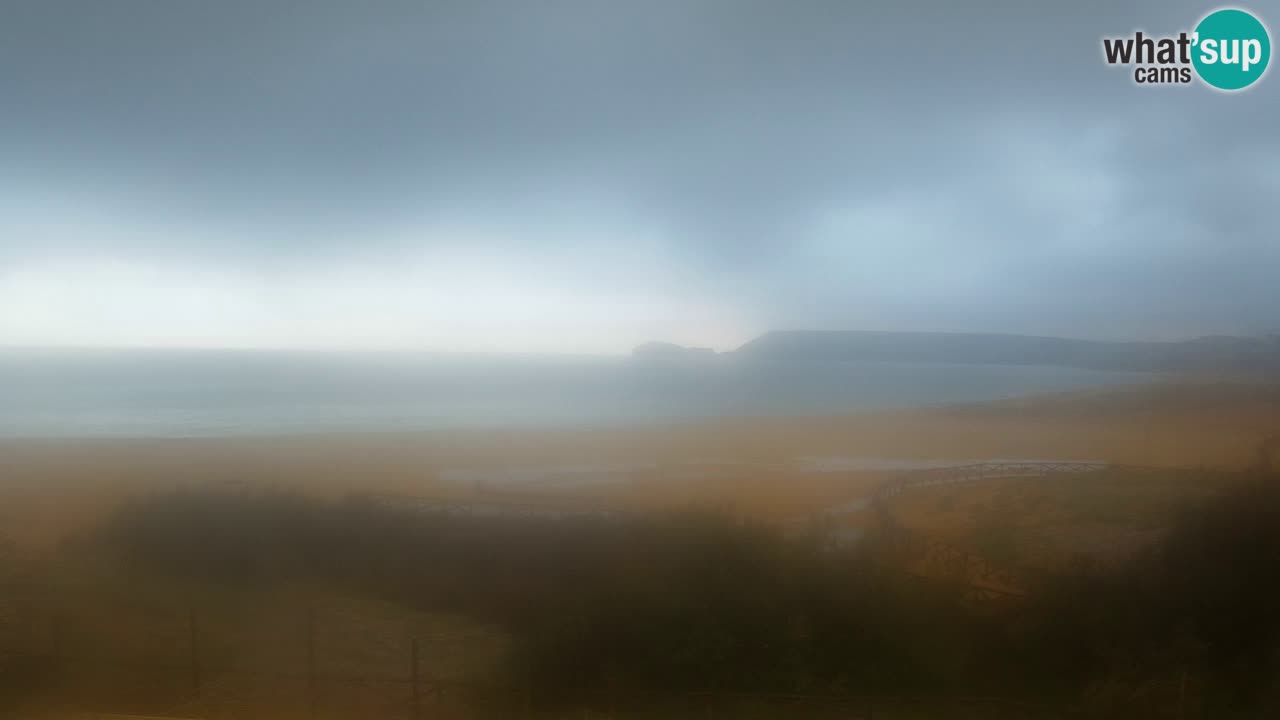 Webcam Torre dei Corsari – Vista live sulla spiaggia da Punta Usai