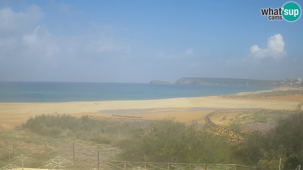 Webcam Torre dei Corsari – Live Beach View from Punta Usai